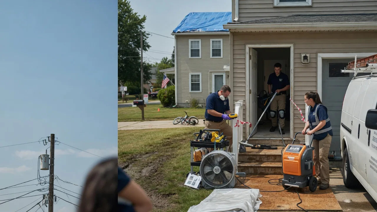 Water Damage Repair in Wever, IA near me